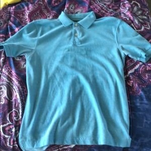 Aqua blue Merona Polo